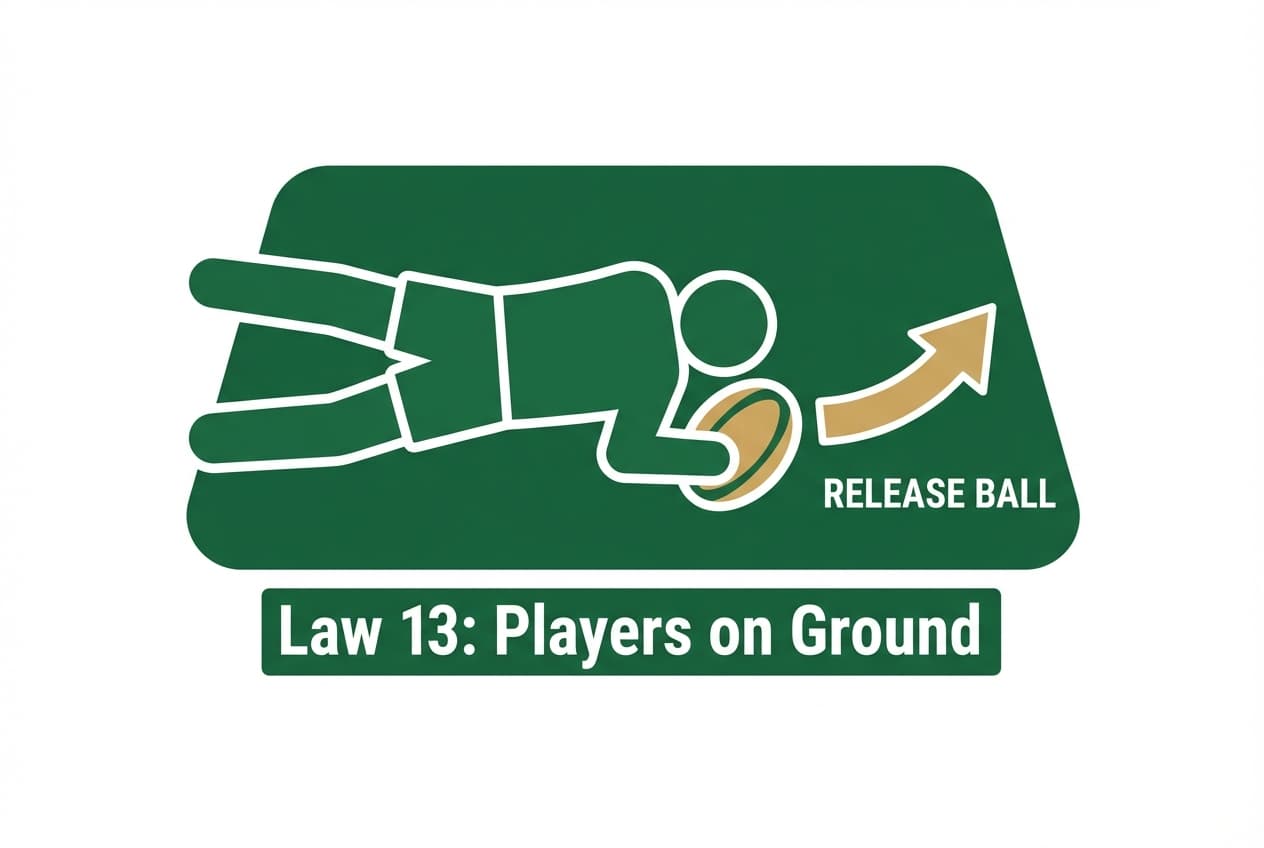 Law 13: Players on the Ground in Open Play