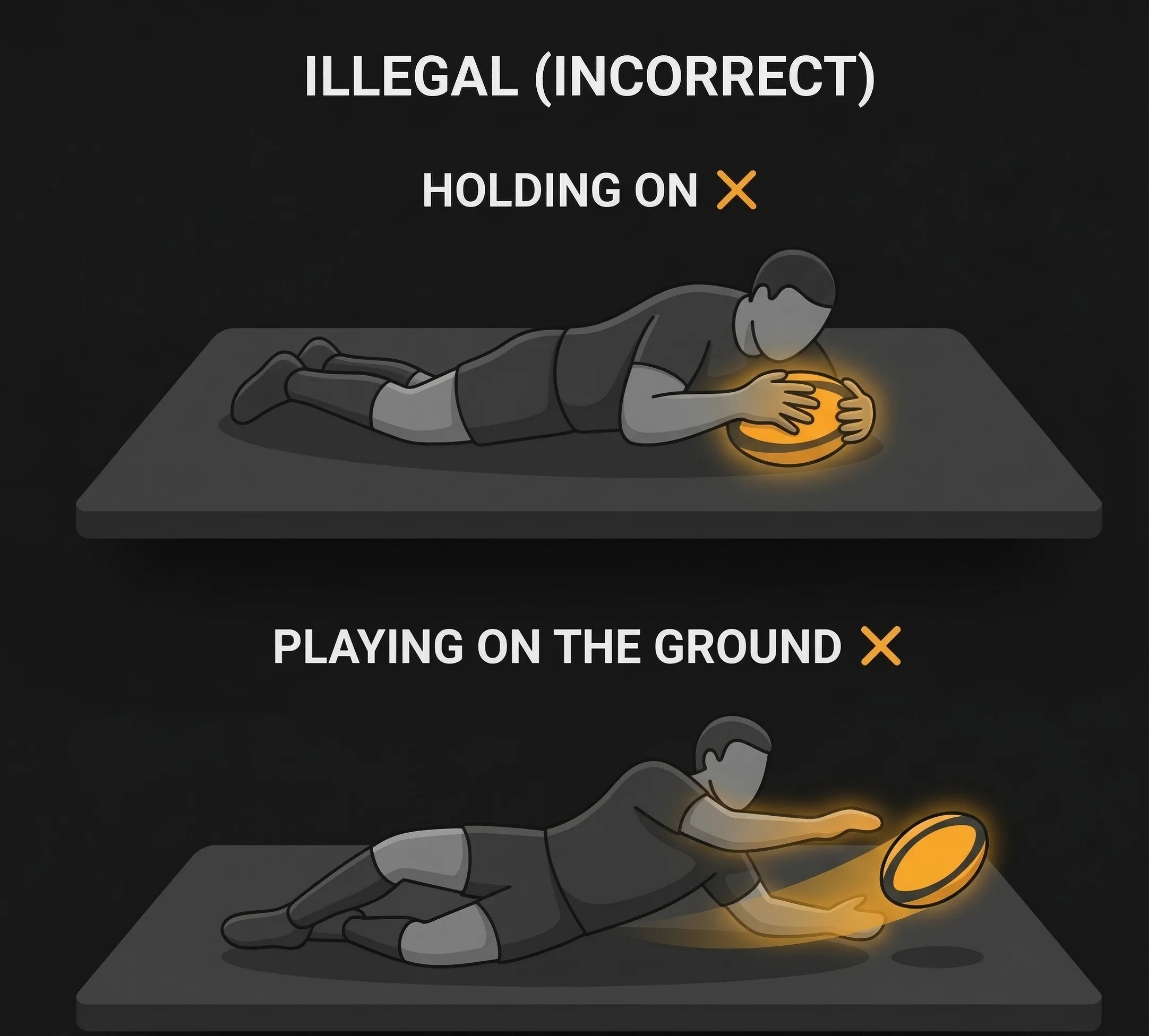 Law 13: Players on the Ground in Open Play