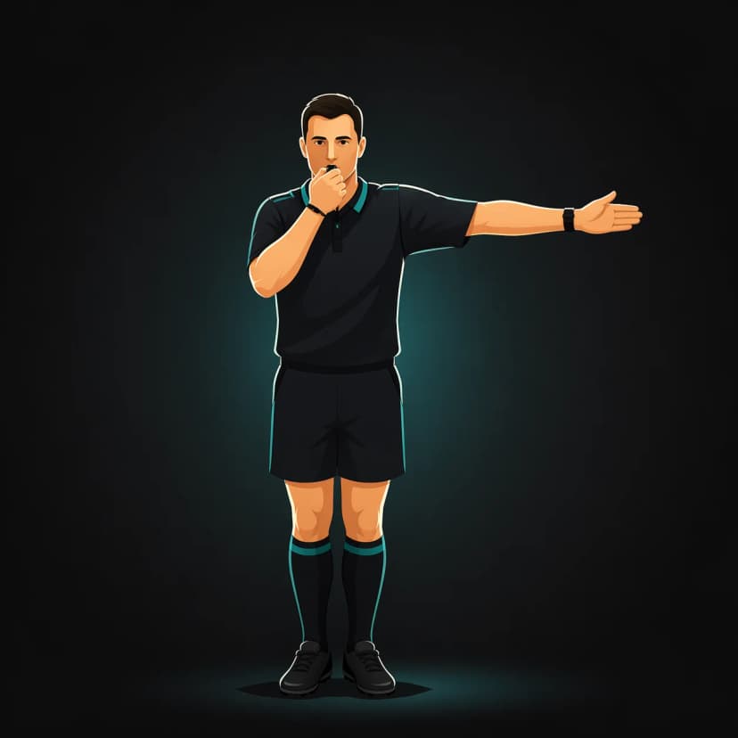 Scrum Awarded: referee rotates both fists in circles in front of the body