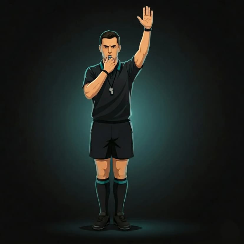 Timekeeper to Stop or Start: referee signals the timekeeper