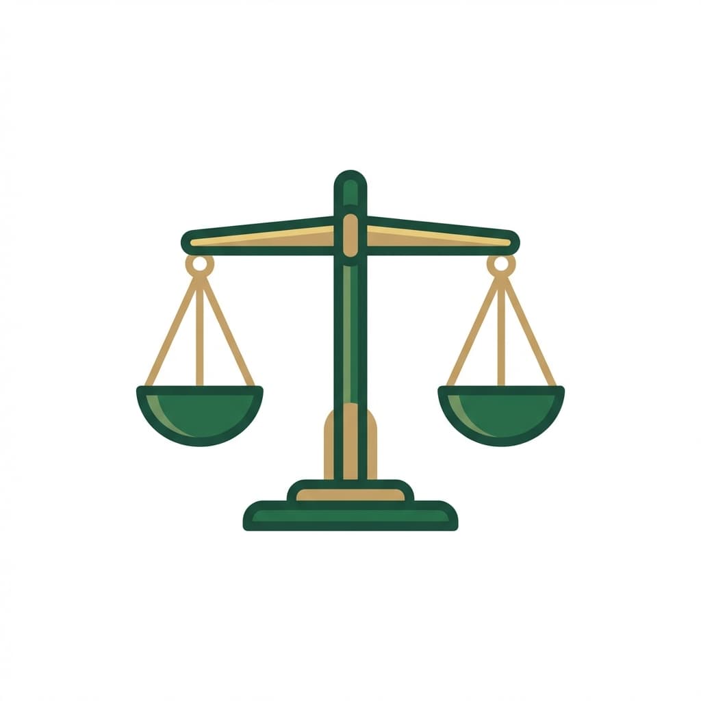 Integrity: balanced scales symbolising fairness and honesty