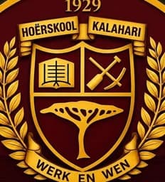 Kalahari High School (Kuruman) crest