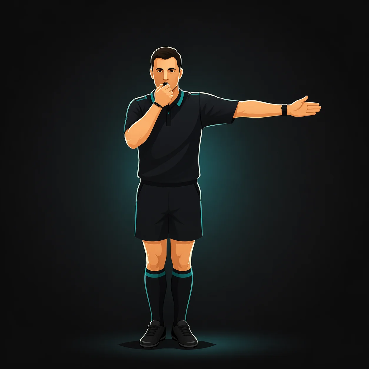 Scrum Awarded: referee rotates both fists in circles in front of the body